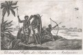 Madagaskar obyvatelé, mědiryt, (1820)