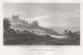 Dower Castle  Kent, oceloryt, 1819