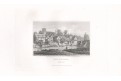 Aylesford Kent, oceloryt, 1821