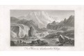Elbrus, mědiryt, (1810)