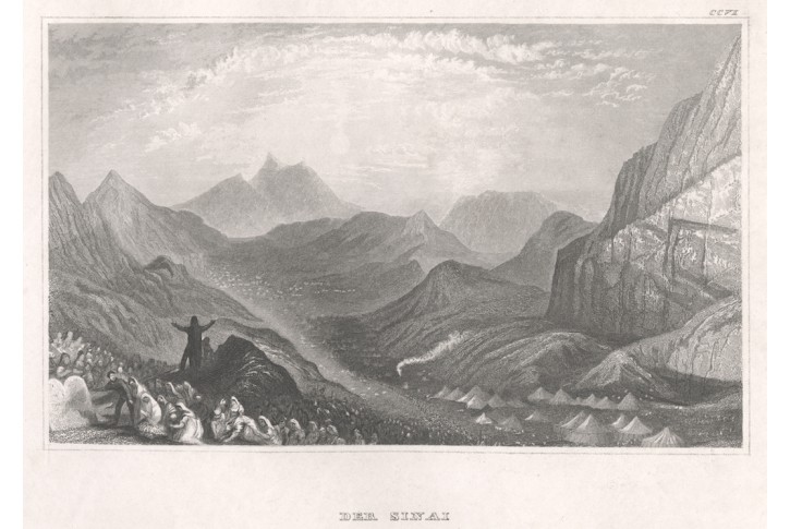 Sinaj , Meyer, oceloryt, 1850