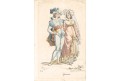 Kroj Španělsko, Trentsensky, kolor. litografie, (1830)