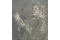 Sadeler Eg.- Titus Vespasian, kolor. mědiryt 1608