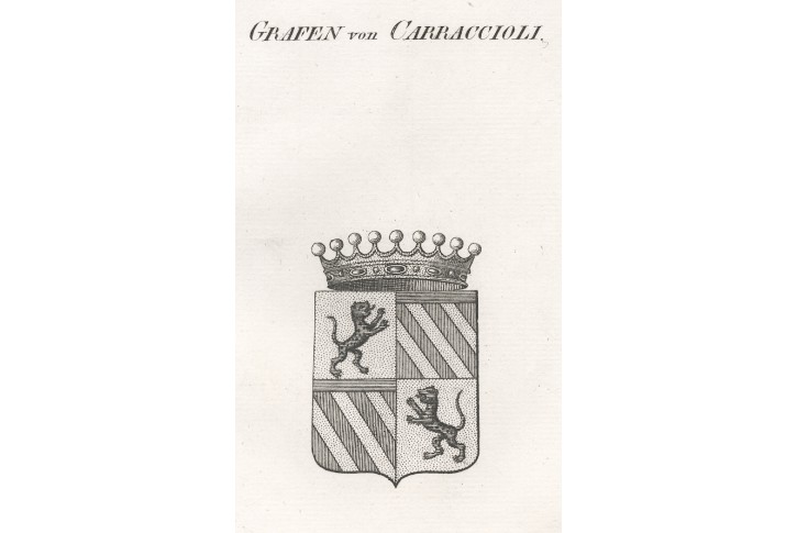 Carraccioli, Tyroff, mědiryt , 1832