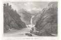 Jumna Indie , Meyer, oceloryt, 1850
