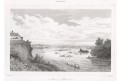 München Isar, Le Bas, oceloryt 1842