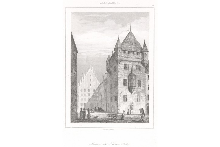 Nassau, Le Bas, oceloryt 1842