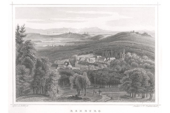 Rehburg, Lange, oceloryt, 1850