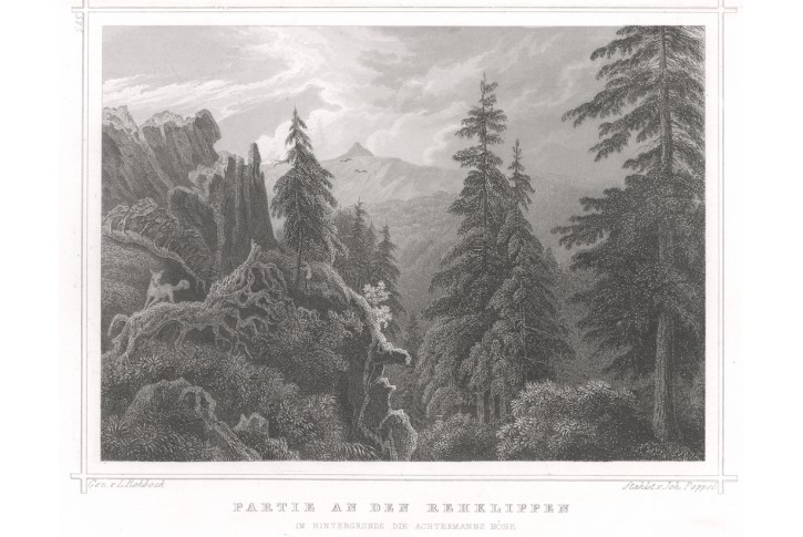 Rehklippen, Lange, oceloryt, 1850
