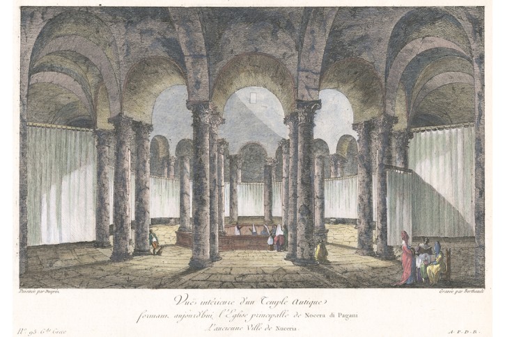 Nocera de' Pagani, kolor. mědiryt 1786