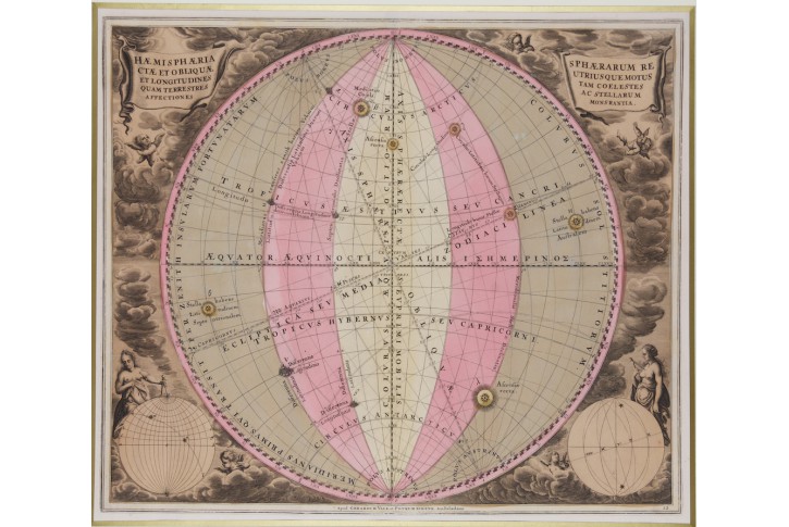 Haemisphaeria sphaerarum, kolor. mědiryt, 1708