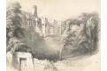 Maddon Hall, Medau, litografie, 1842