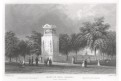 Strasburg Desaix hrob, oceloryt, 1830