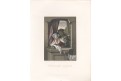 Lovcův dárek, kolor. oceloryt, (1860)