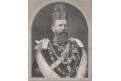 Fridrich III.císař , oceloryt, (1888)