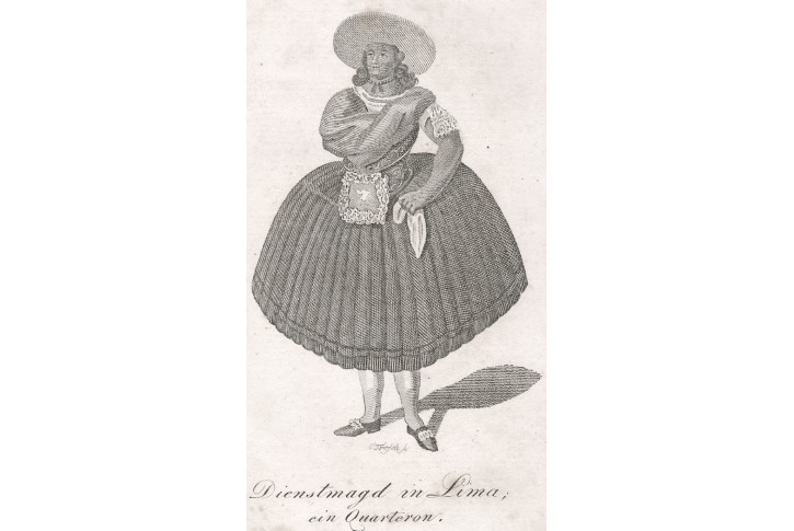 Lima služebná., mědiryt, (1820)