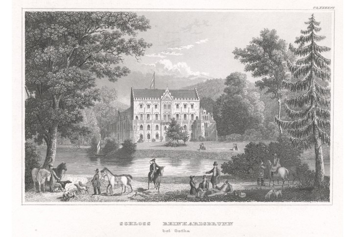 Reinhardsbrunn, Meyer, oceloryt, 1850