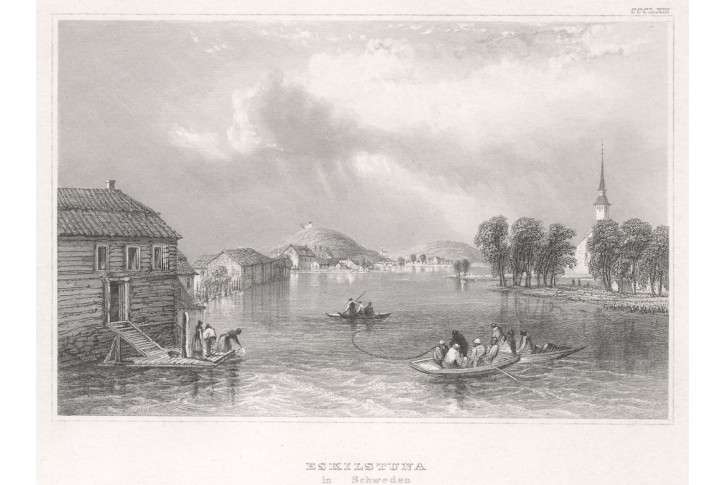 Eskilstuna , Meyer, oceloryt, 1850