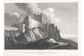 Bamborough Castle, Meyer, oceloryt, 1850