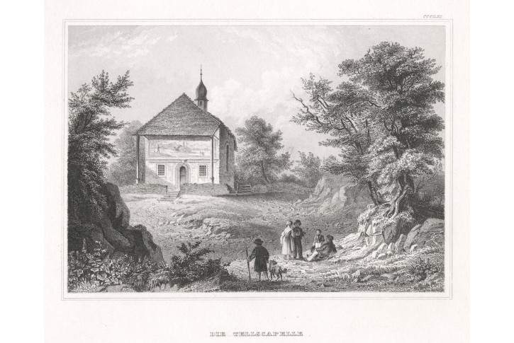 Tellskapelle, Meyer, oceloryt, 1850