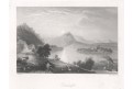 Drachenfels , Payne, oceloryt 1860