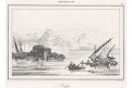 Corfu, Le Bas, oceloryt 1840