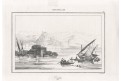 Corfu, Le Bas, oceloryt 1840