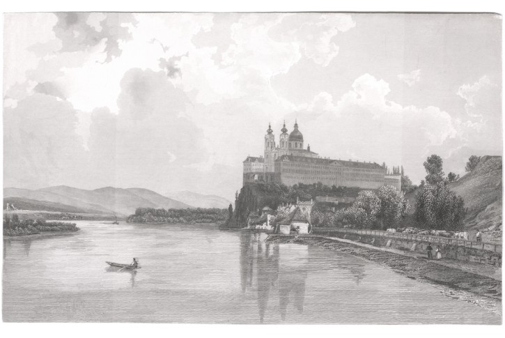 Melk , oceloryt, (1860)