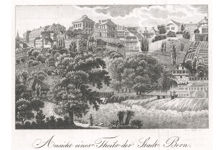 Bern , mědiryt, (1820)