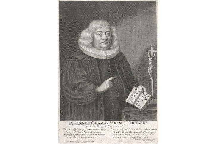 Grambs Johannes , mědiryt , 17. stol.