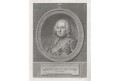Chevert Francois, mědiryt , 18. stol.