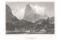 Wetterhorn, Meyer, oceloryt, 1850