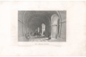 Temže - tunel, Meyer, oceloryt, 1850