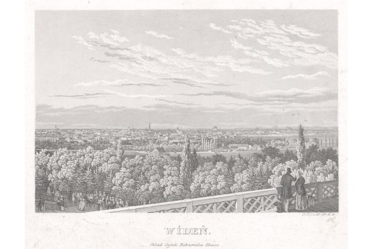Wien,  Haase, oceloryt (1840)