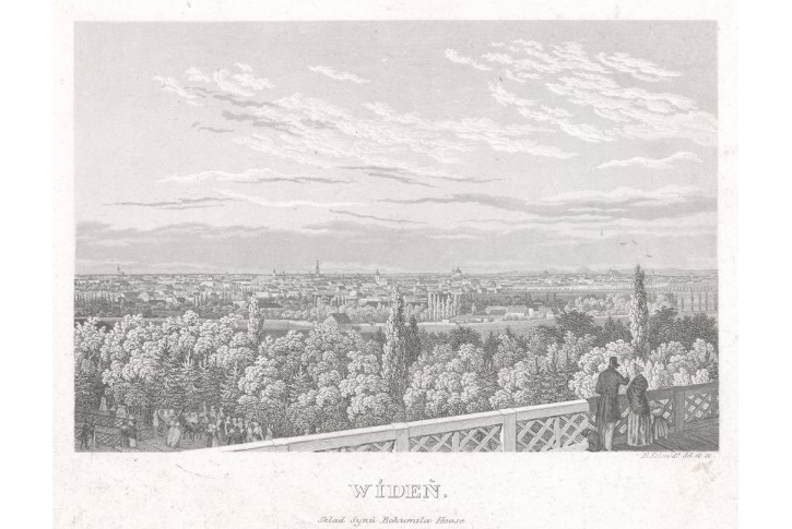 Wien,  Haase, oceloryt (1840)