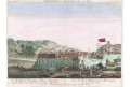 Martinique Port Royal, kolor. mědiryt, (1780)