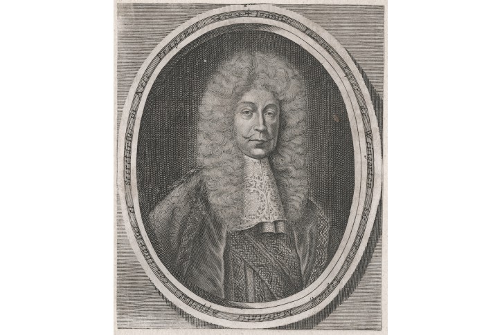Weingarten Jan Jakub, mědiryt, (1700)