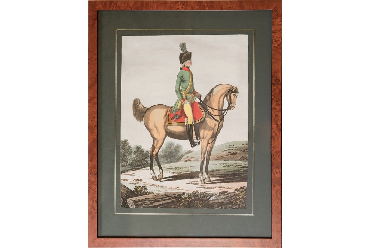 Generaladjutant, Mansf, kolor. akvatinta, (1798)