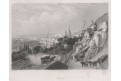 Rouen, Payne,oceloryt, 1860