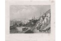 Rouen, Payne,oceloryt, 1860