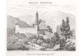 Nice Santa Maria, mědiryt, 1838