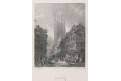 Rouen, Whitaker, oceloryt, 1835
