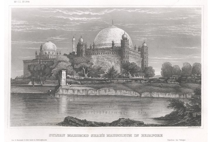 Bijapur, Meyer, oceloryt, 1850