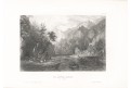 Ganga pramen Indie, Meyer, oceloryt, 1850