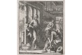 Textil výroba , Jan Luyken, , mědiryt, 1694