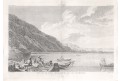 Lac de Bienne, mědiryt, (1800)